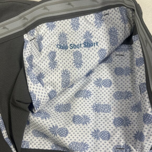 Tommy Bahama Men's Big & Tall Size 44LG Fog Grey 11" Chip Shot Performance Short - Picture 6 of 11